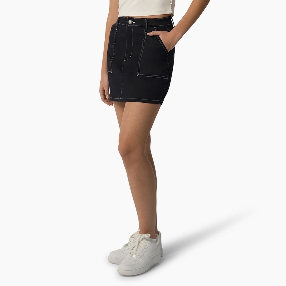 Dickies Women's High Waisted Carpenter Skirt NWOT - Picture 3 of 12